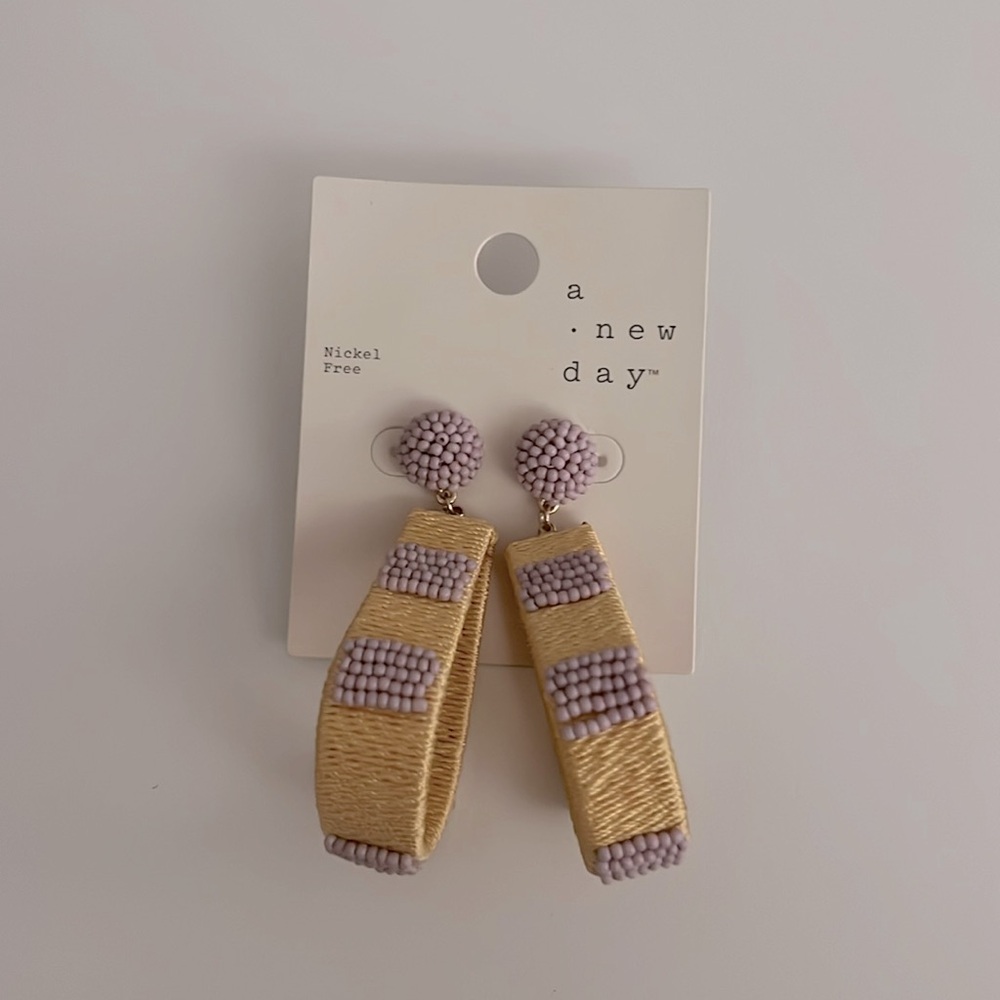 NWT A New Day Beaded Earrings